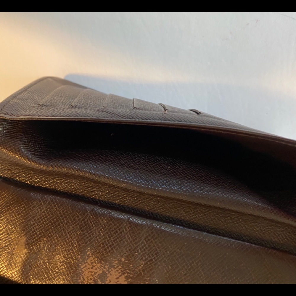 LOUIS VUITTON Porte Tresor Wallet in Damien Ebene good condition with box * - Picture 12 of 15